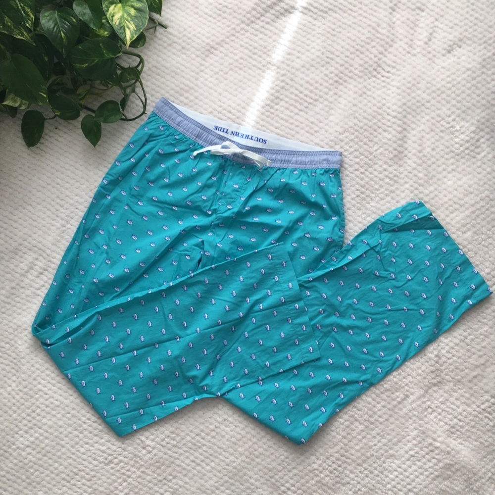 SOUTHERN TIDE blue lightweight pajama pants